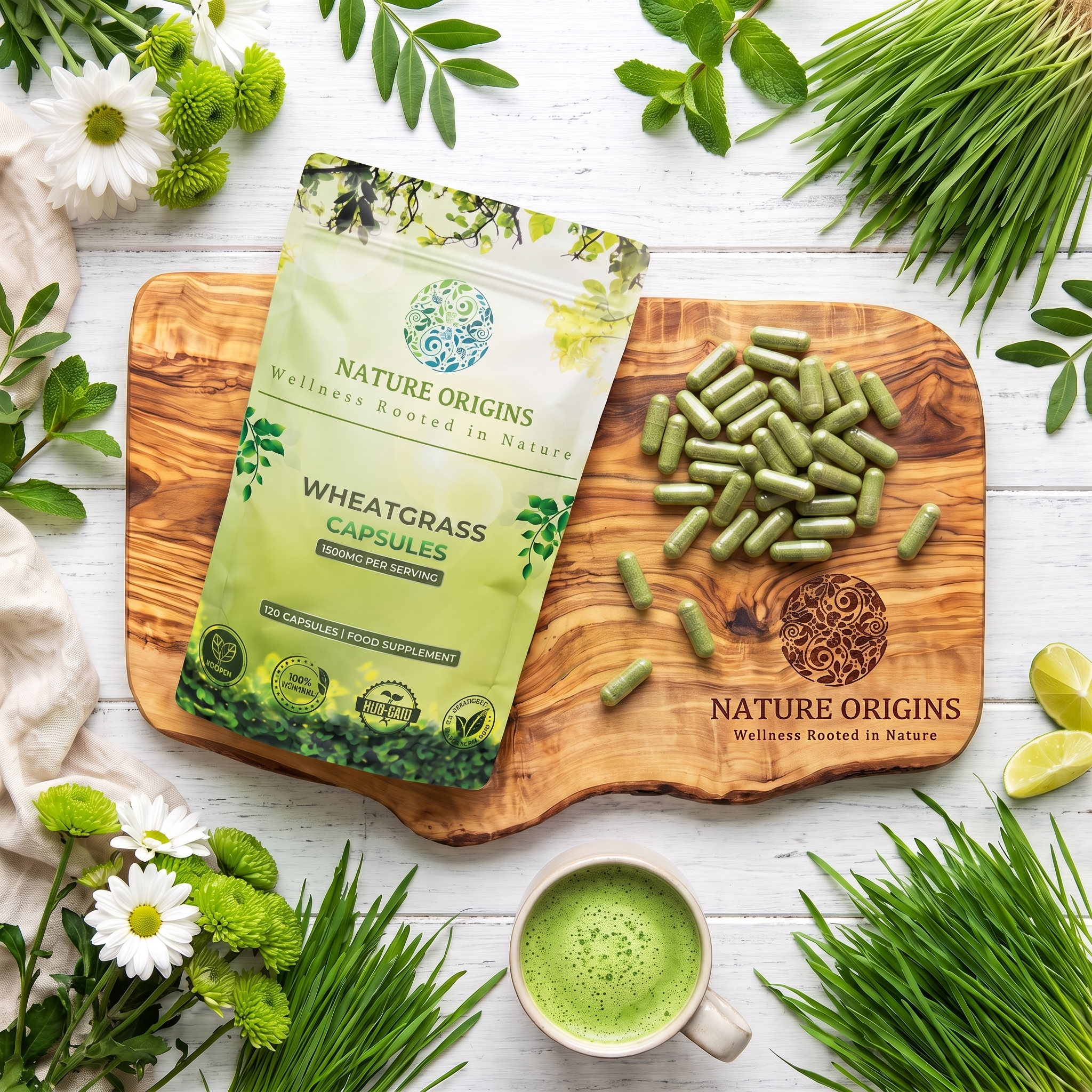 Wheat Grass Powder | Detox & Immune Support